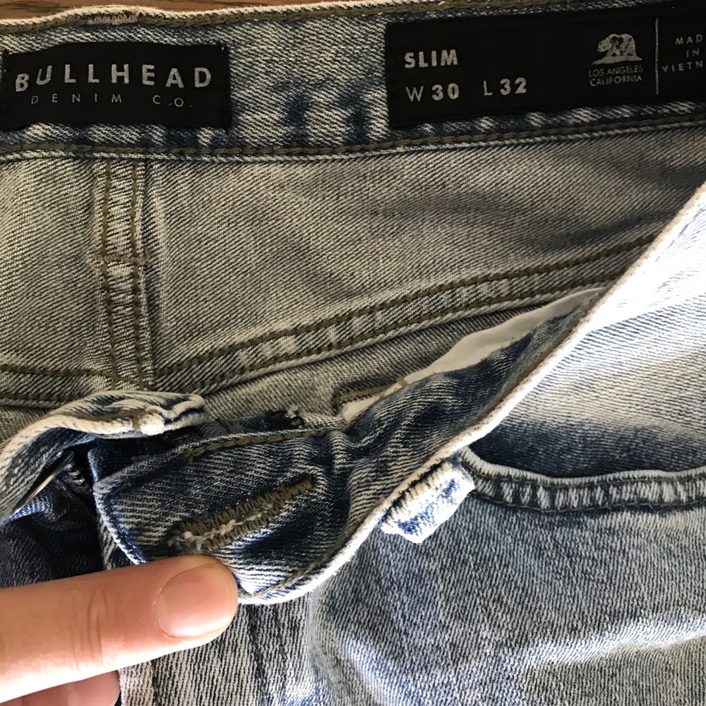 Men’s PACSUN Bullhead Jeans  Slim 30/32 lightly worn